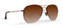 Emerson Rose Gold Aviator style Sunglasses in US