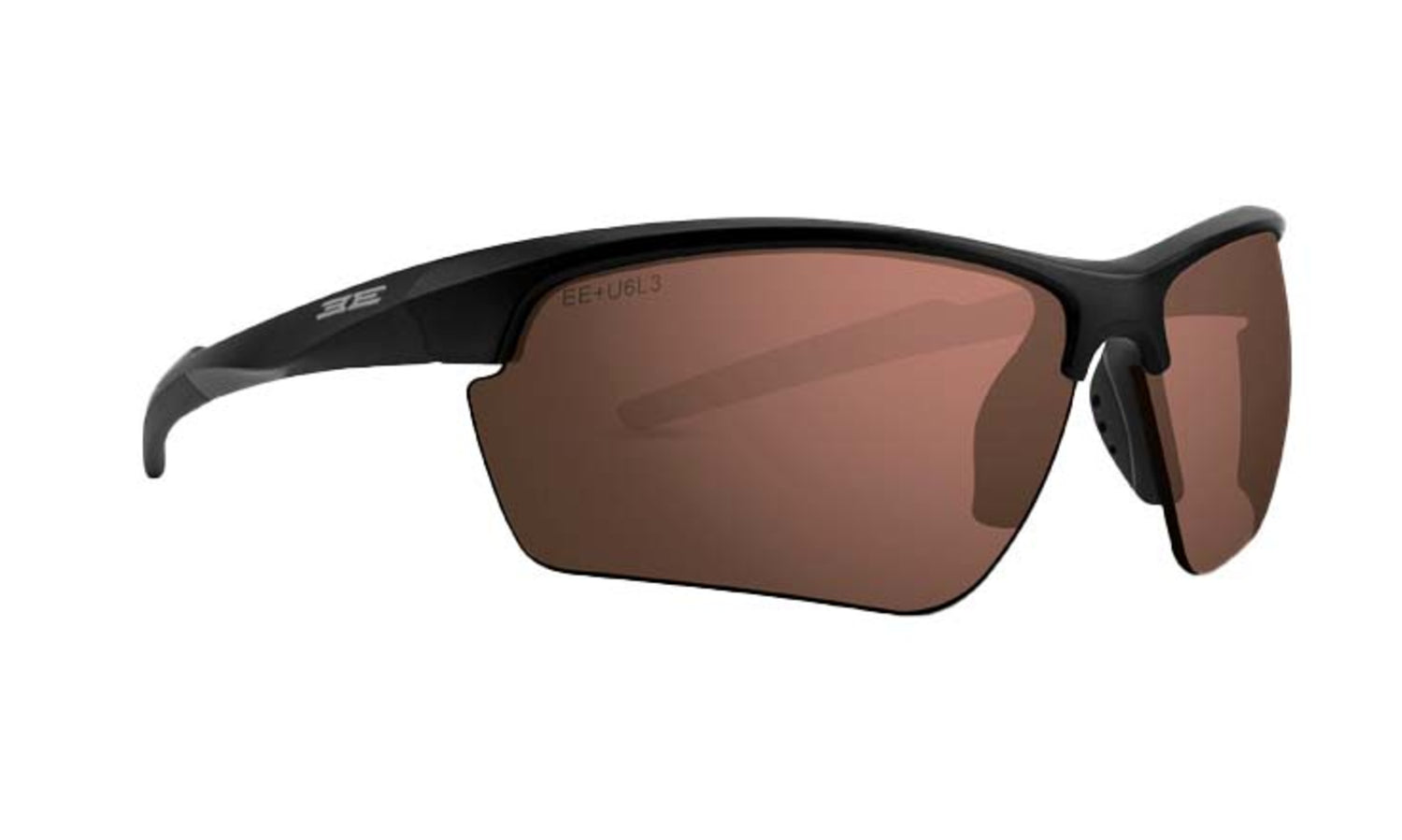 A pair of Kennedy Sport Wrap Sunglasses with lightweight frame and UVA/UVB protection.