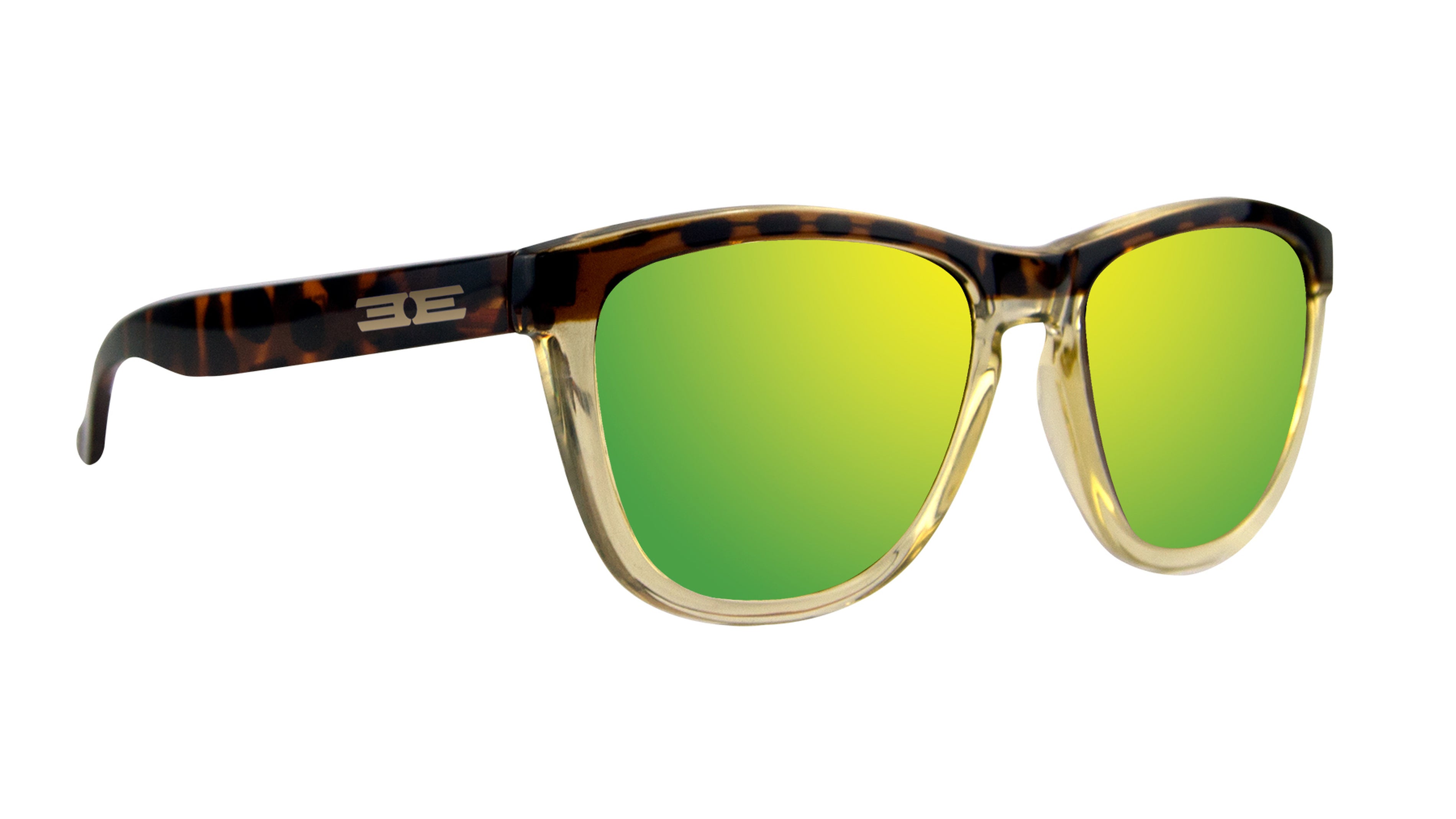 Epoch LXE  Polarized Sunglasses with Green mirror lenses in US