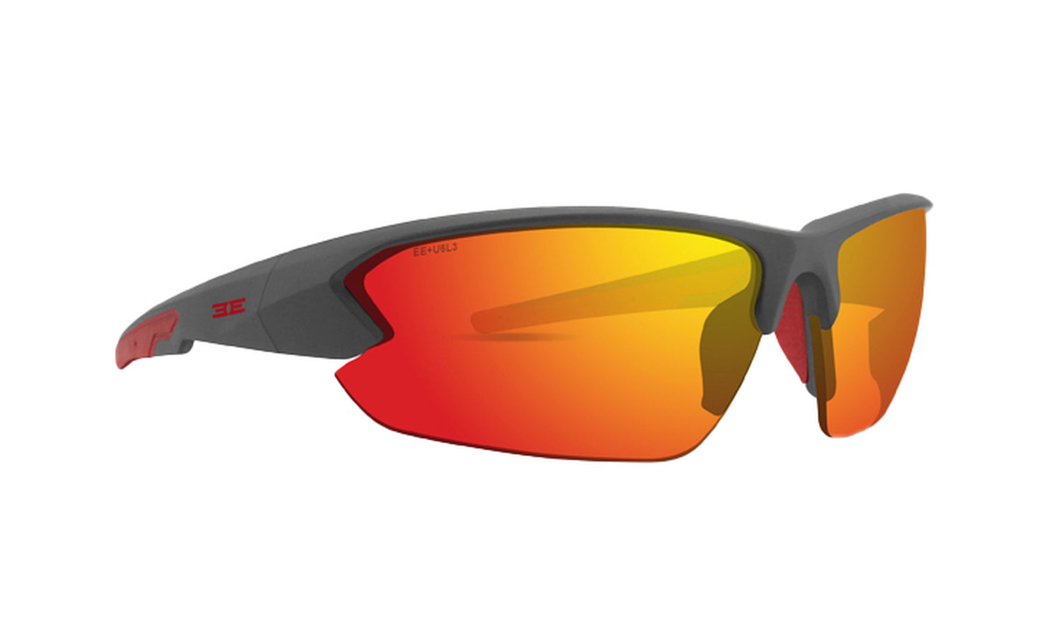 Epoch 5 Sunglasses For Small To Medium Faces - Lightweight Sport Frame, 100% UV Protection, Smoke Or Amber Lenses