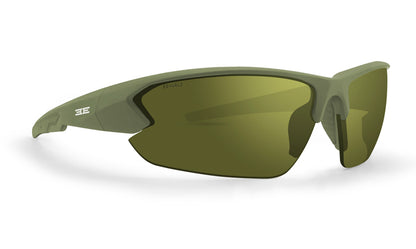 Epoch Midway Sunglasses with green frame and green polarized lenses