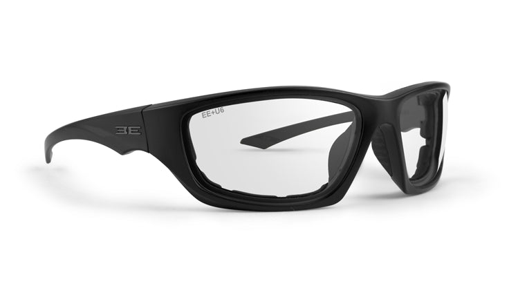 Foam 3 sunglasses with clear mirror lens and black frame in US