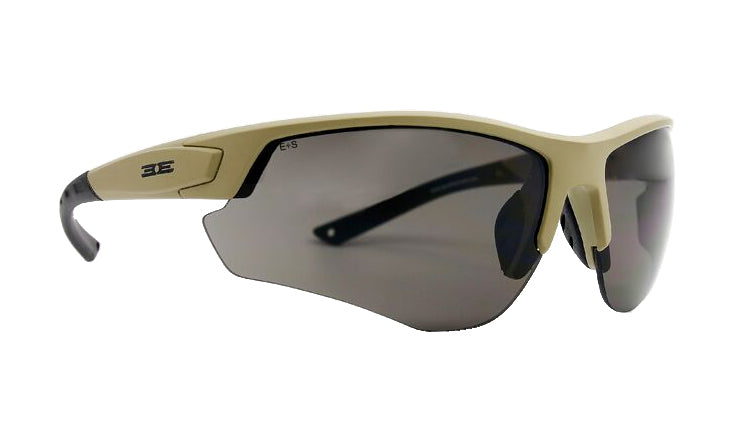 Grunt Tactical Sport Sunglasses with green frame and black mirror lenses by Epoch Eyewear