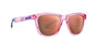 Epoch LXE  Polarized Sunglasses with brown mirror lenses perfect for cycling for women 