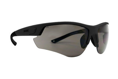 Grunt Tactical Sport Sunglasses with black frame and black lenses by Epoch Eyewear